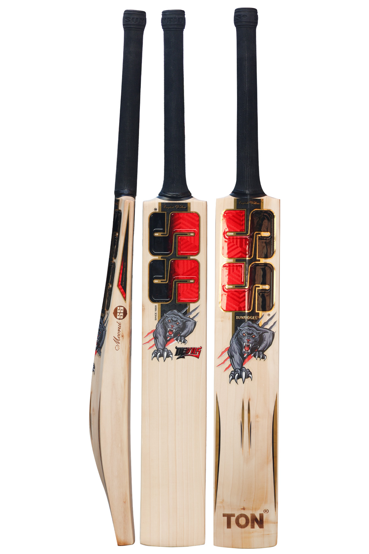 Ss Devils Bat English Willow Cricket Bat –sh