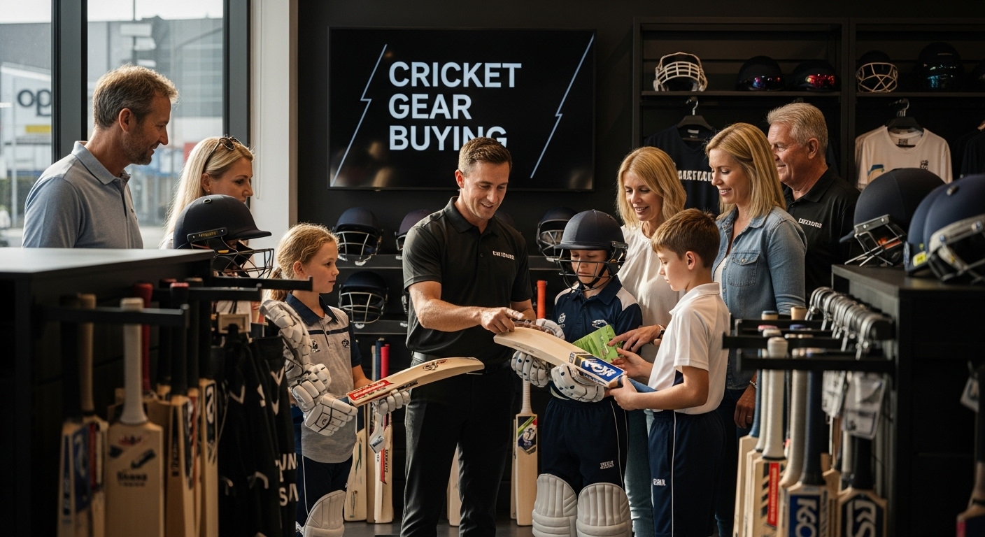 cricket gear buying
