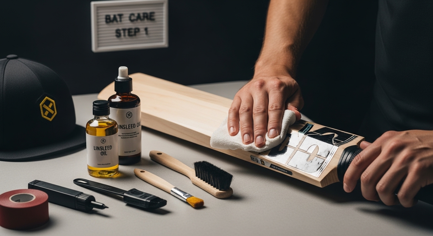 cricket bat hand care