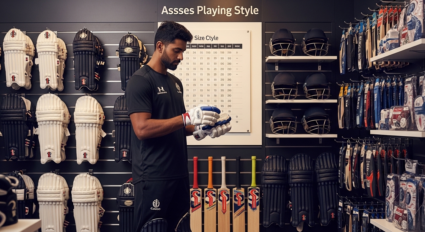 cricket accessories selection