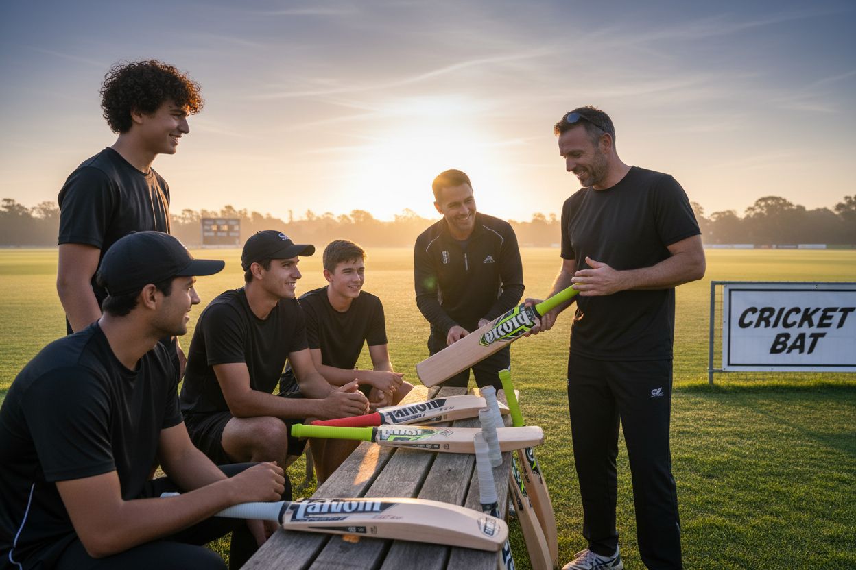 cricket bat players