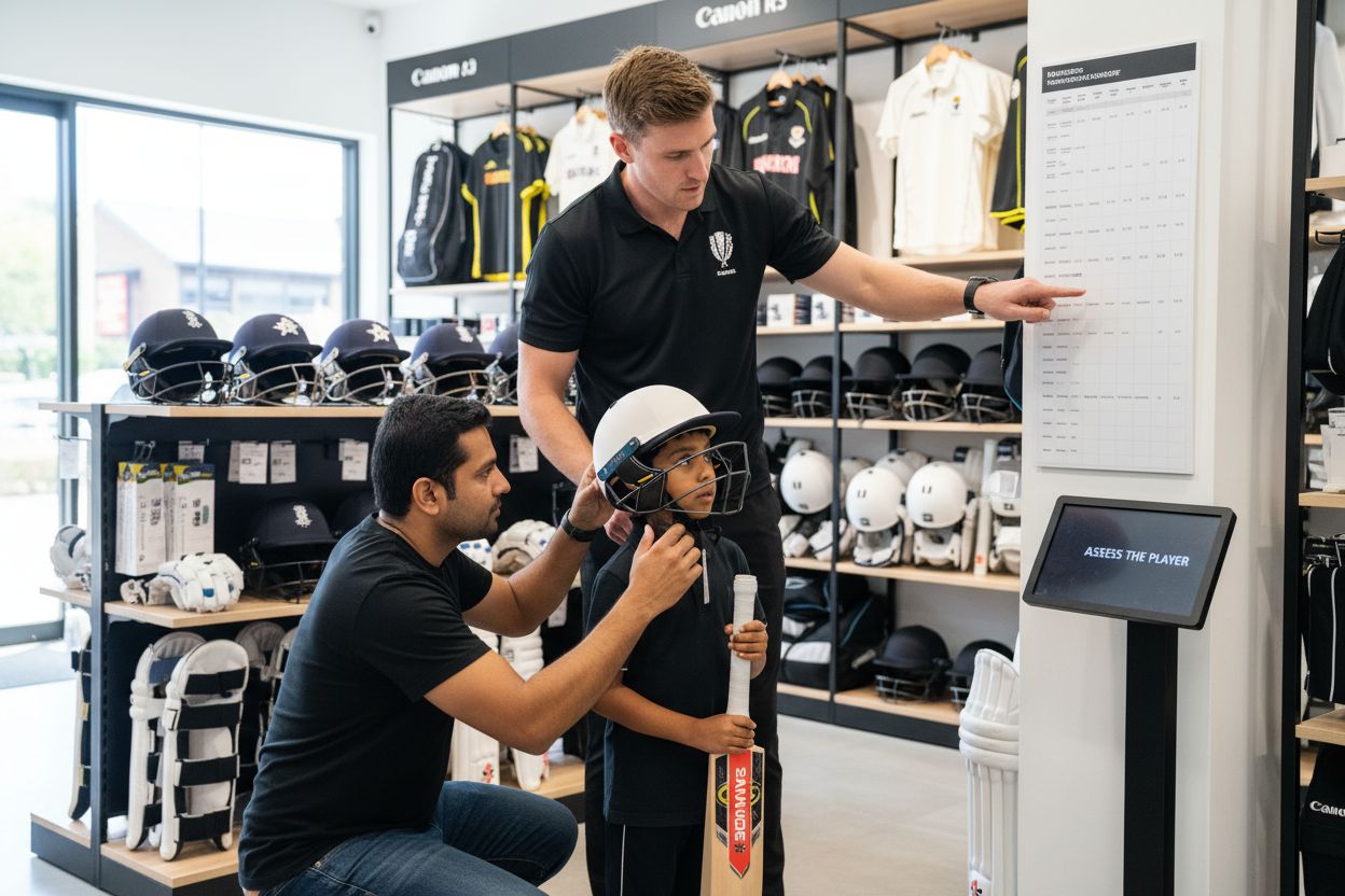 choosing junior cricket gear