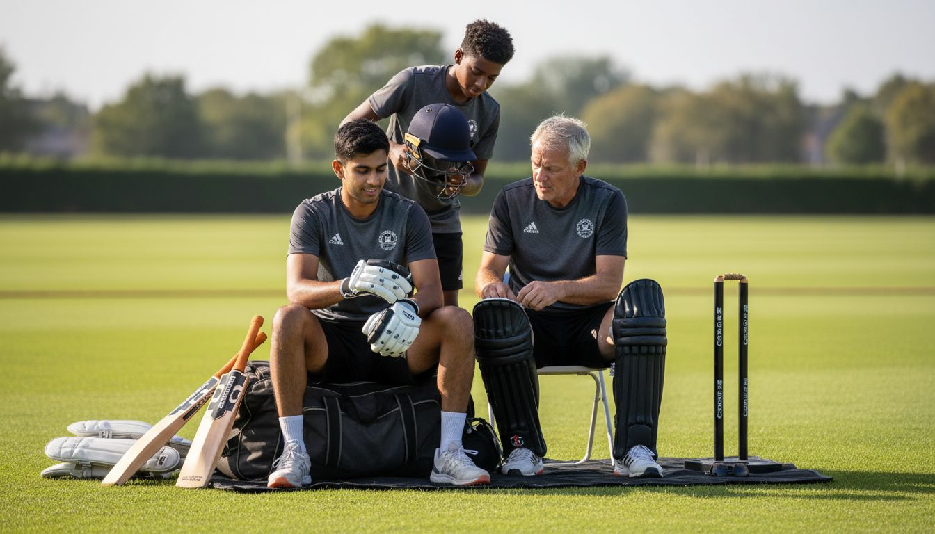 cricket accessories scene